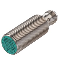 Pepperl&plus;Fuchs Inductive Proximity Stainless Steel Barrel Sensor; 18mm; Embeddable; 8.2VDC; NC; NAMUR; Connector - M12